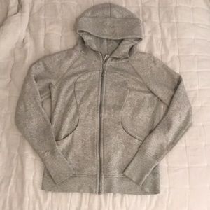 Grey Lululemon zip up